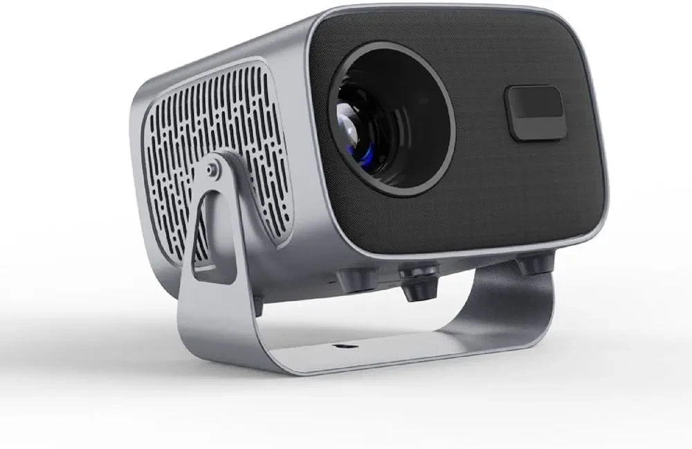 Smart Projector Portable Small Android 11 Projector with 5G/2.4G Dual WiFi BT 1080P 8000L 4K Support USB2.0 and Hard Disk