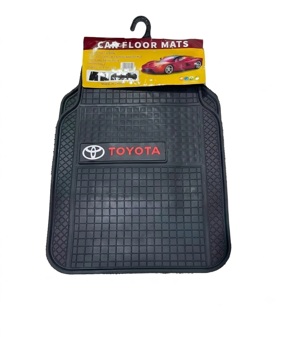 5pc PVC rubber floor mats for cars