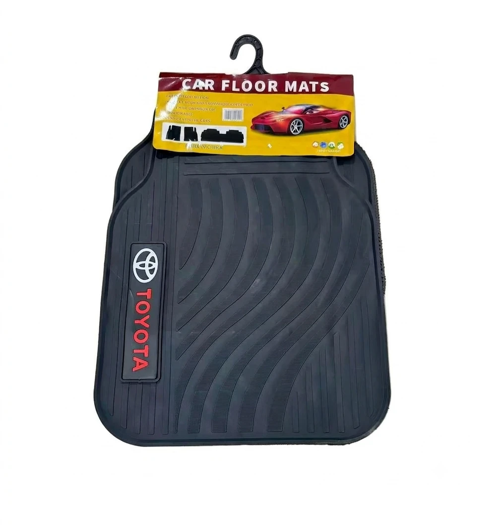 5pc PVC rubber floor mats for cars