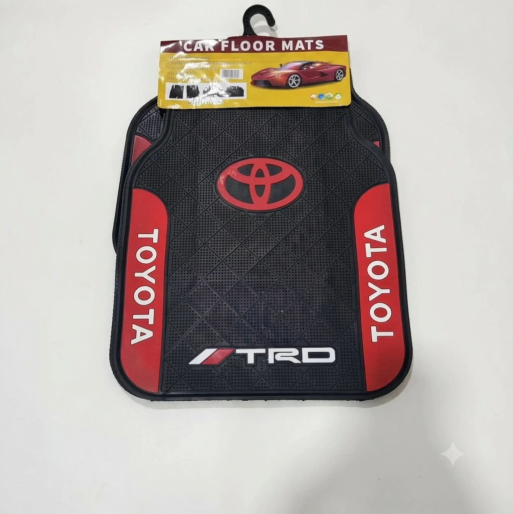 5pc PVC rubber floor mats for cars