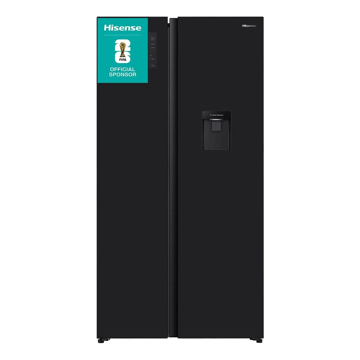 Hisense H680SMIB-WD | Reflect Series | 541L Side By Side Refrigerator