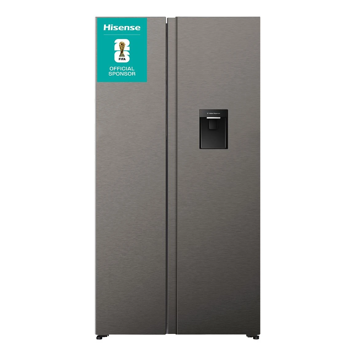 Hisense H680SIT-WD | 541L Side By Side Refrigerator